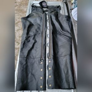 Large Victory Motorcycle Chaps